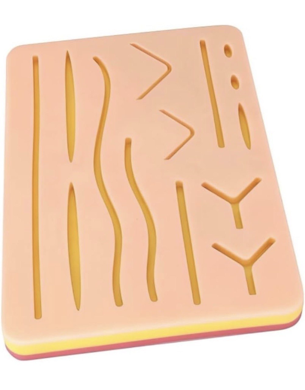 Beginner Series Suture Practice Pad (3 Layered - Skin, Fat, Muscle)